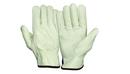 XL Size Cowhide Leather Driver Gloves