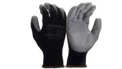 15G Nylon Polyurathane Palm Dipped Gloves, L
