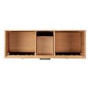 Signature Hardware Natural Teak 60 in. Floor Mount Vanity 