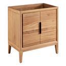 30 in. Floor Mount Vanity in Natural Teak