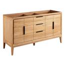 60 in. Floor Mount Vanity in Natural Teak