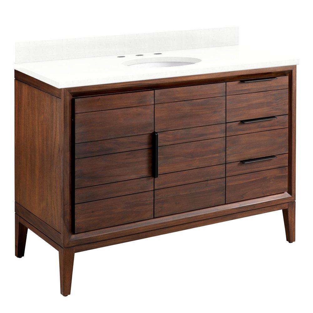 Signature Hardware Java 48 in. Floor Mount Vanity 