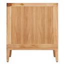 Signature Hardware Natural Teak 30 in. Floor Mount Vanity 
