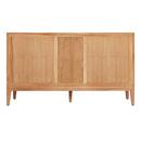 Signature Hardware Natural Teak 60 in. Floor Mount Vanity 