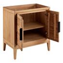 Signature Hardware Natural Teak 30 in. Floor Mount Vanity 