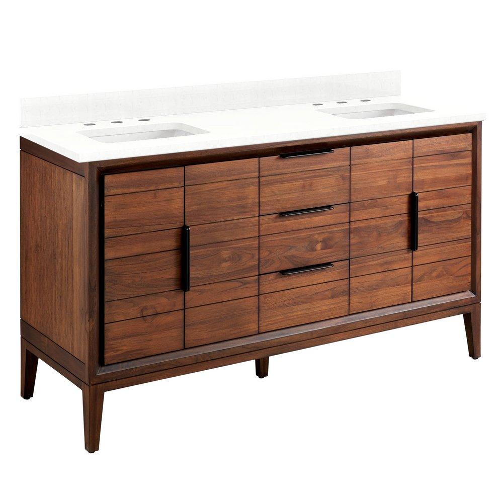 Signature Hardware Java 60 in. Floor Mount Vanity 