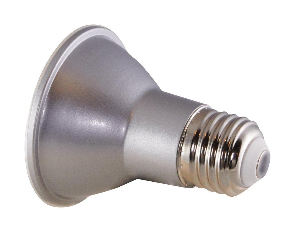 SATCO Silver Dimmable LED Medium E-26 