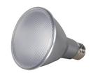 SATCO Clear/Silver Dimmable LED Medium E-26 Bulb 