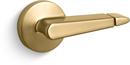 KOHLER Vibrant&reg; Brushed Moderne Brass Left-Hand Trip Lever 