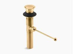 1-1/4 in. Drain Assembly Bathroom Sink Drain in Unlacquered Brass
