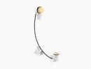 KOHLER Vibrant Brushed Moderne Brass Metal Cable Drain 