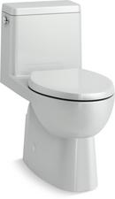 KOHLER Ice Grey 1.28 gpf Elongated Floor Mount One Piece Toilet 
