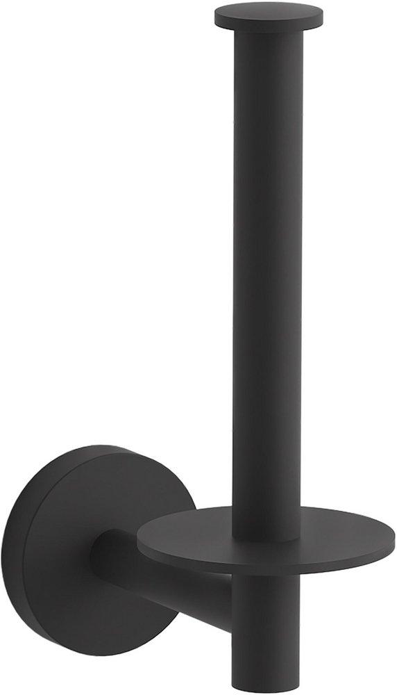 KOHLER Matte Black Wall Toilet Tissue Holder 