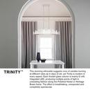 Fredrick Ramond Heritage Brass 10W 2-Light 22 in. Wall Sconce 