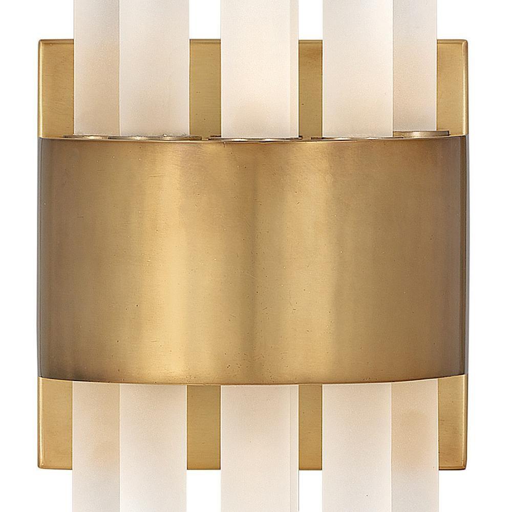 Fredrick Ramond Heritage Brass 10W 2-Light 22 in. Wall Sconce 