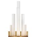 Fredrick Ramond Heritage Brass 10W 2-Light 22 in. Wall Sconce 