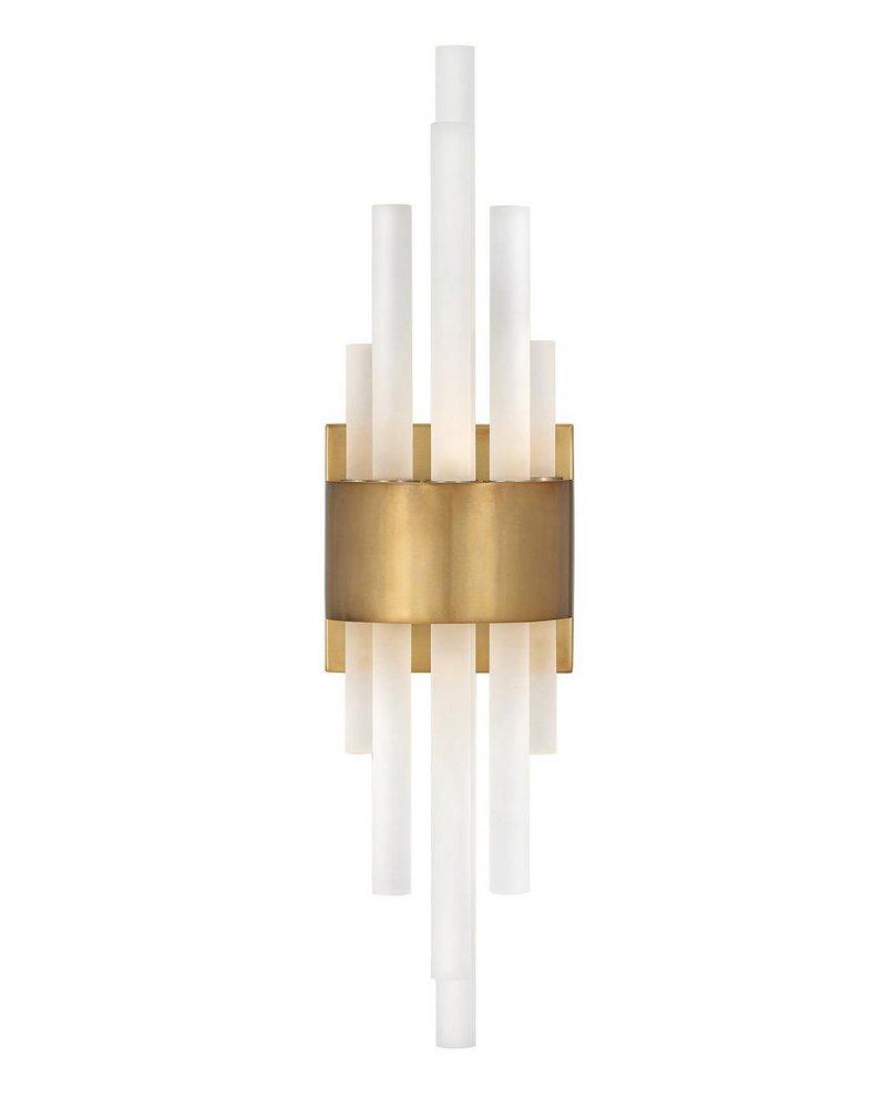 Fredrick Ramond Heritage Brass 10W 2-Light 22 in. Wall Sconce 