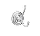 PROFLO&reg; Chrome 2-Hook Robe Hook 