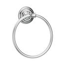PROFLO&reg; Chrome Round Closed Towel Ring 