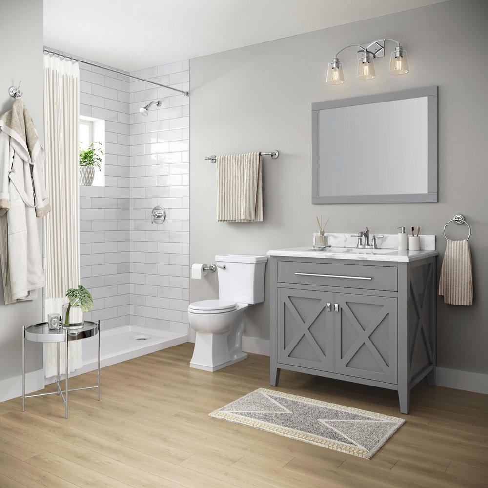 PROFLO&reg; Chrome Toilet Tissue Holder 