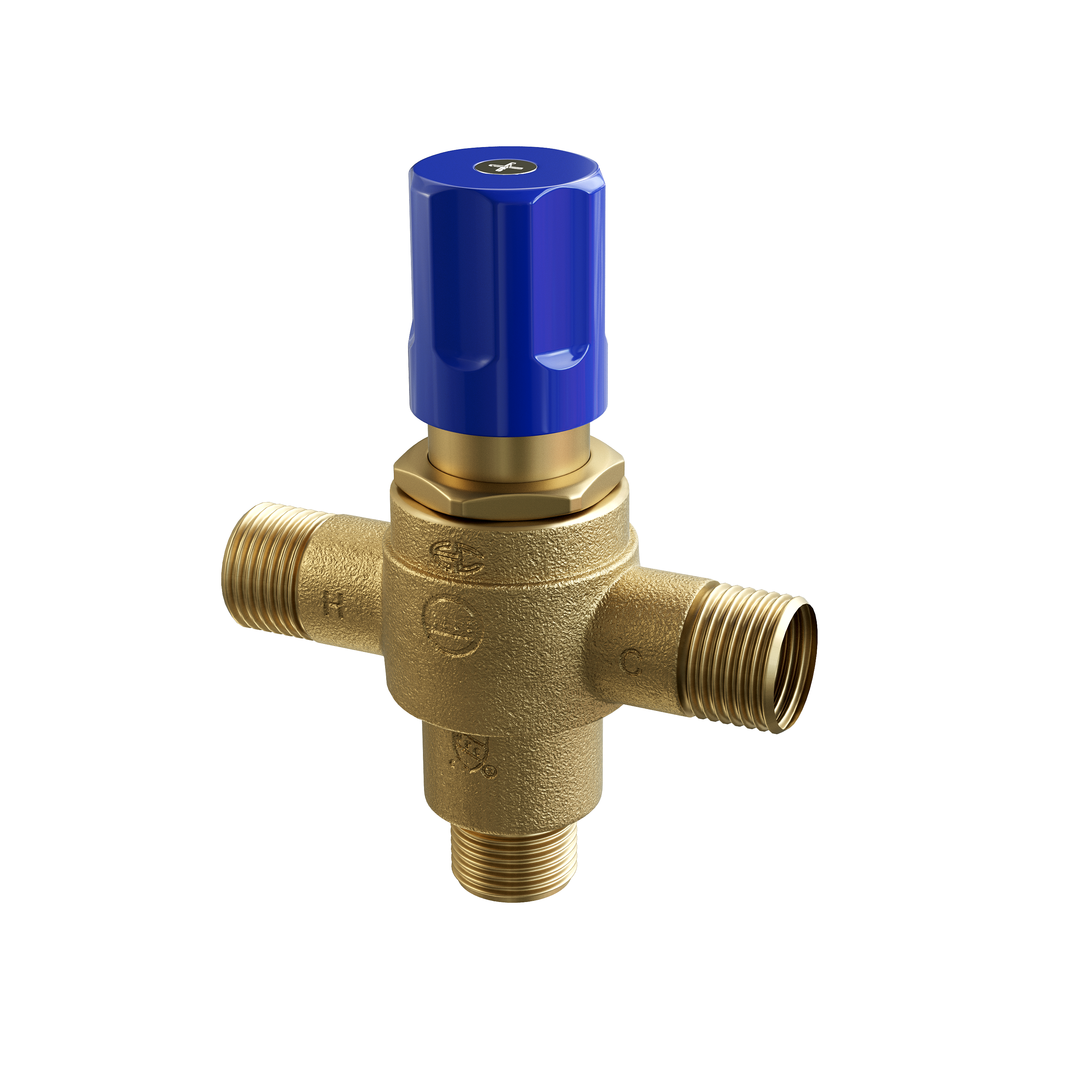 PROFLO&reg; Rough Brass NPS Mixing Valve 