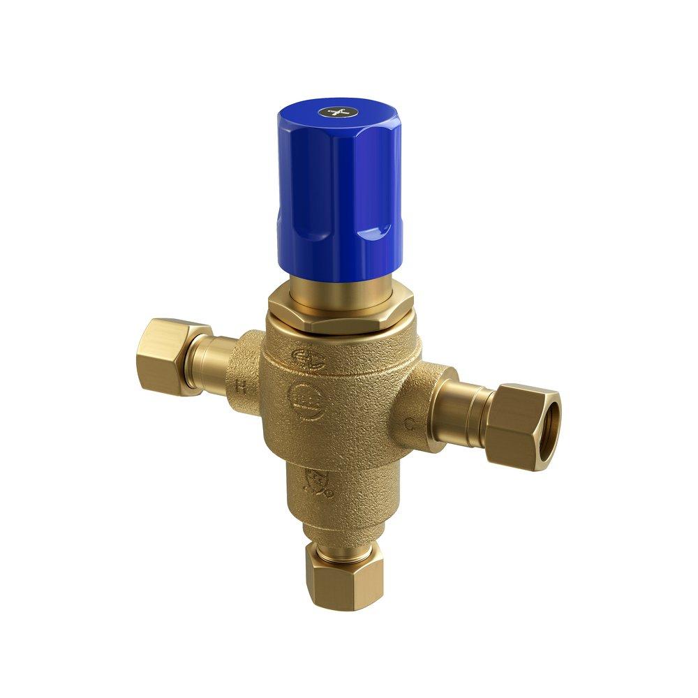 PROFLO® Rough Brass Thermostat Mixing Valve 