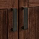 Signature Hardware Rustic Brown 48 in. Floor Mount Vanity in Rustic Brown with Riverside Grey 