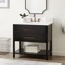 Signature Hardware Black 36 in. Floor Mount Vanity 