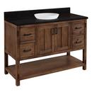 Signature Hardware Rustic Acacia 48 in. Floor Mount Vanity 