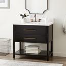 Signature Hardware Black 36 in. Floor Mount Vanity 