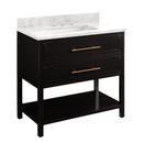 Signature Hardware Black 36 in. Floor Mount Vanity 