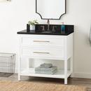 Signature Hardware Bright White 36 in. Floor Mount Vanity 