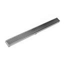 Infinity Drain Polished Stainless 2 in. PVC Shower Drain 