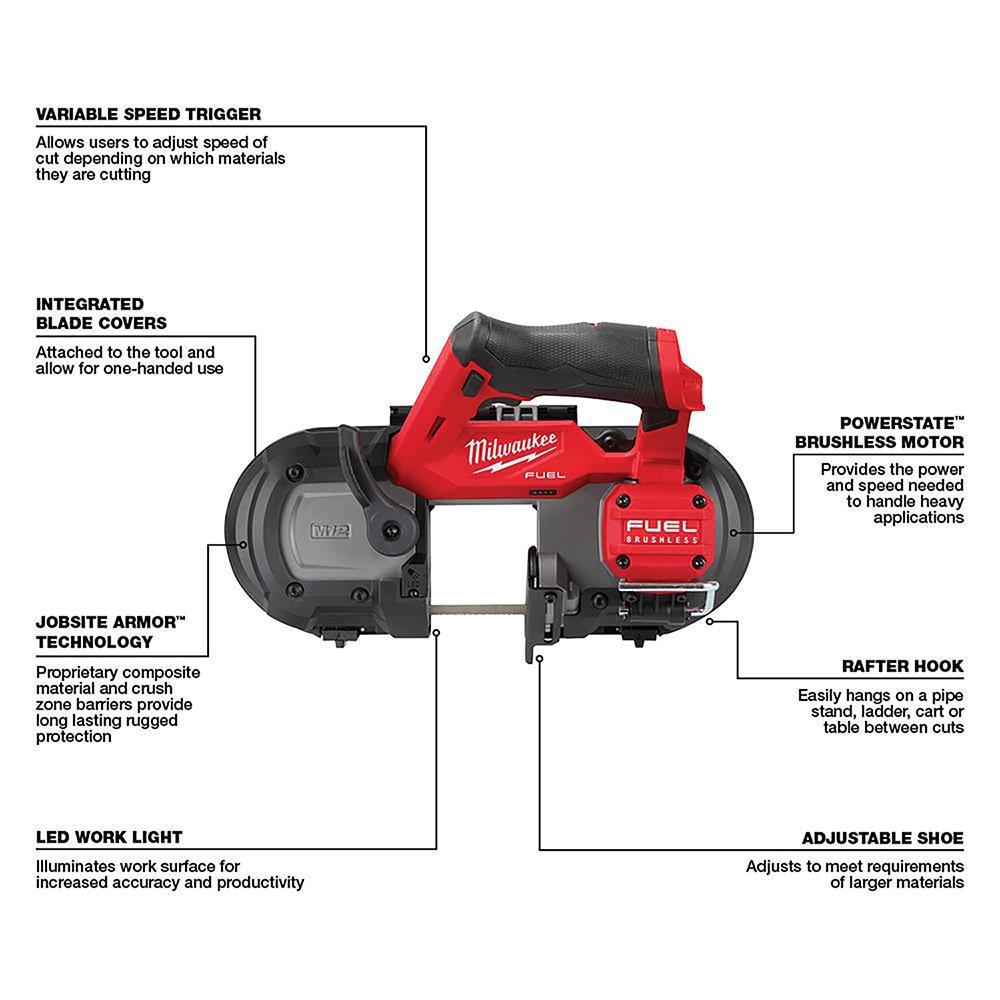 Milwaukee® Band Bare Tool 