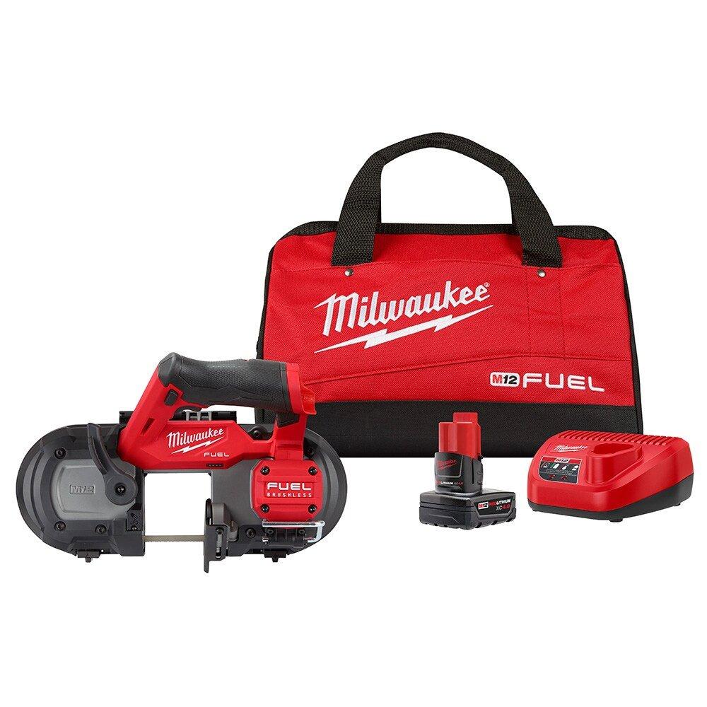 Milwaukee&reg; Red Corded Redlithium&trade; Band Saw Tool Kit 