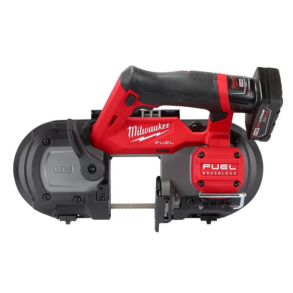 Milwaukee® Black Corded Redlithium™ Band Saw Tool Kit 