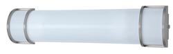 25" W Contemporary Modern Full Spread LED Bath Light Bar Bathroom Vanity Light in Brushed Nickel