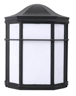 LED Outdoor Wall Sconce in Black