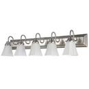 Miseno Brushed Nickel 60W Vanity Fixture in Brushed Nickel 