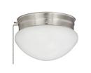Miseno Brushed Nickel 7-1/2 in. 60W LED Flush Mount Ceiling Fixture 