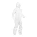Armateck White Disposable Hooded Coverall 