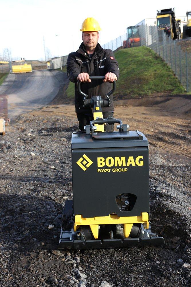 BOMAG Black Power Gas Reversible Plate 