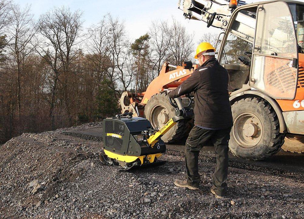 BOMAG Black Power Gas Reversible Plate 