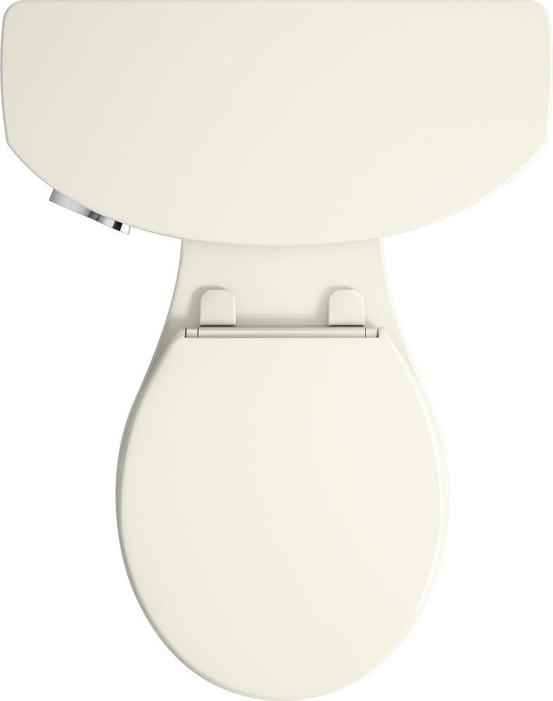 1.28 gpf Round Two Piece Toilet in Biscuit 