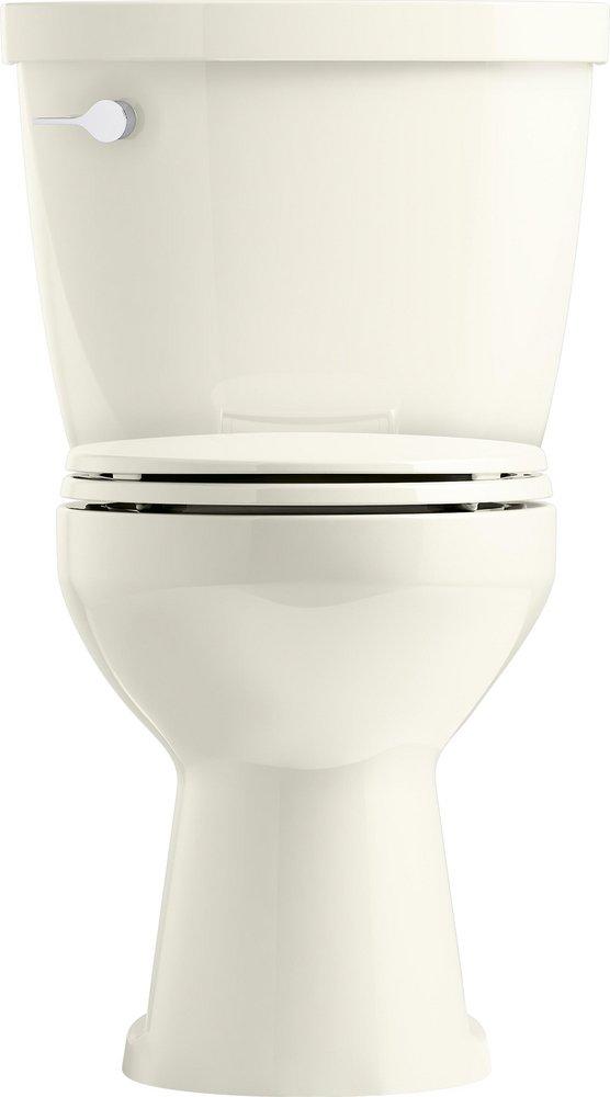 1.28 gpf Round Two Piece Toilet in Biscuit 