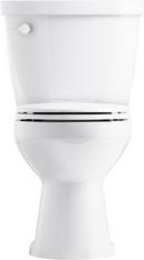 1.28 gpf Round Two Piece Toilet in White 