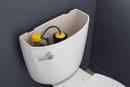 1.28 gpf Round Two Piece Toilet in White 