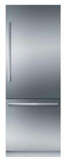 29-3/4 in. 16 cu. ft. Bottom Mount Freezer Refrigerator in Stainless Steel