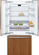 35-3/4 in. 19.4 cu. ft. Panel Ready Built-In French Door Smart Refrigerator