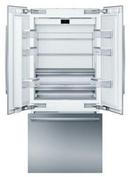 35-3/4 in. 19.4 cu. ft. Built-In French Door Smart Refrigerator in Stainless Steel